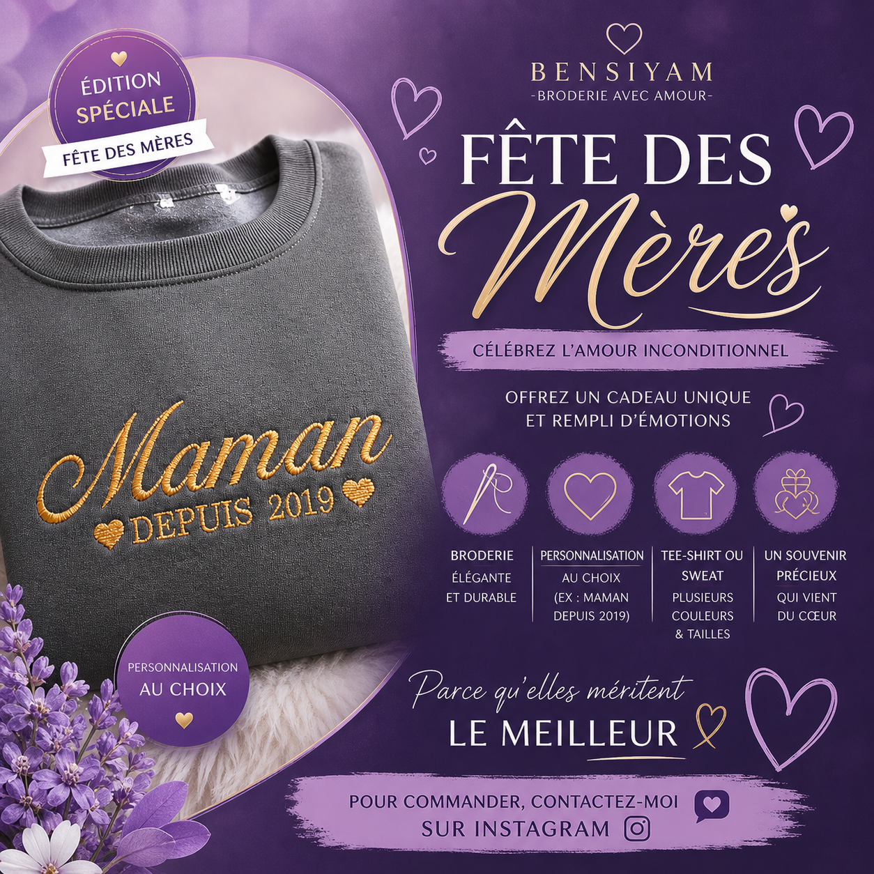 Broderie personnalisée