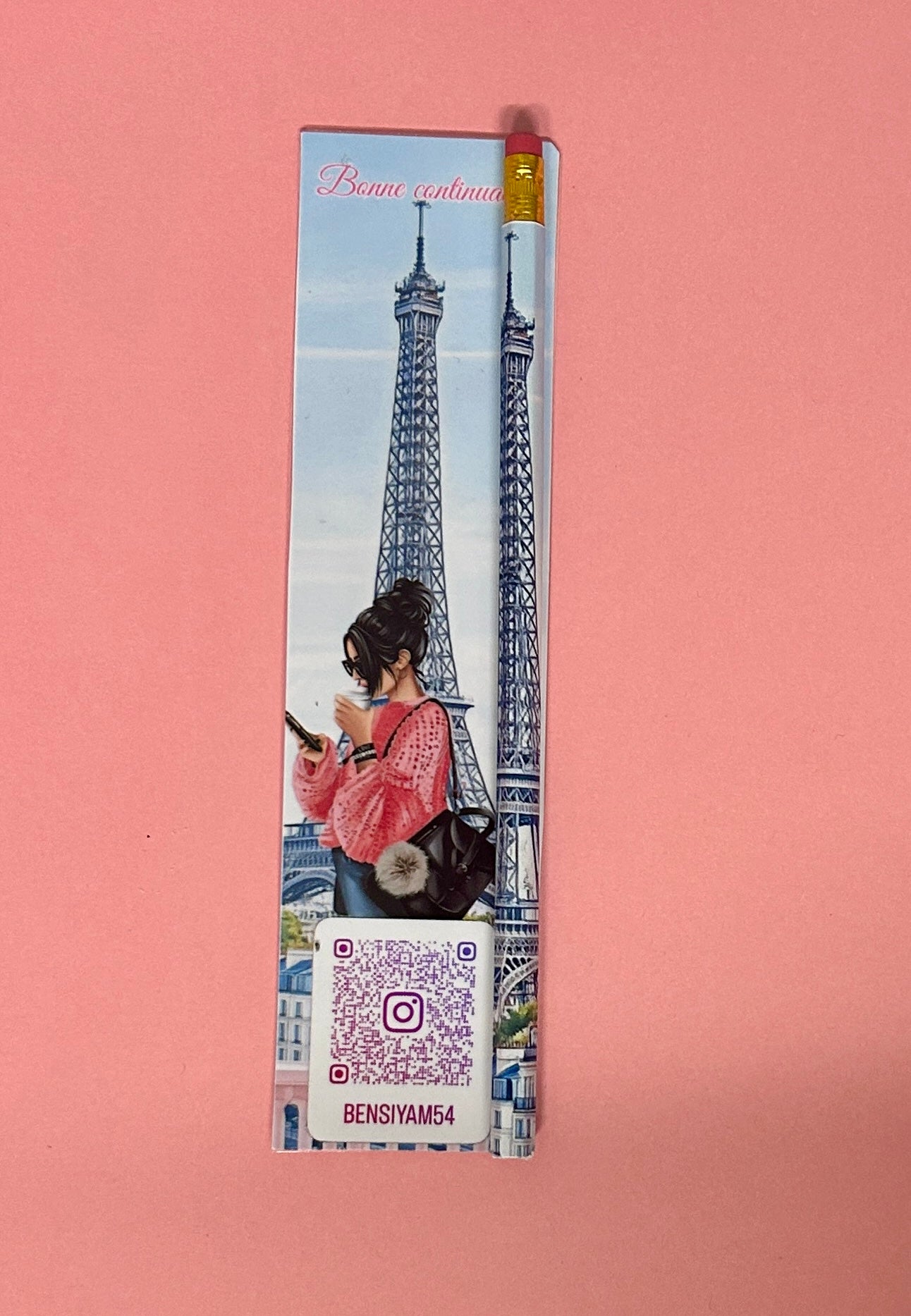 Crayons et cartes personnalisés