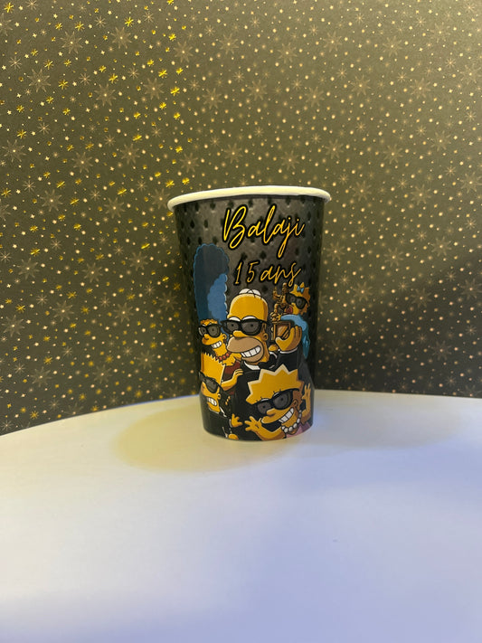 Goblets personnalisés x5