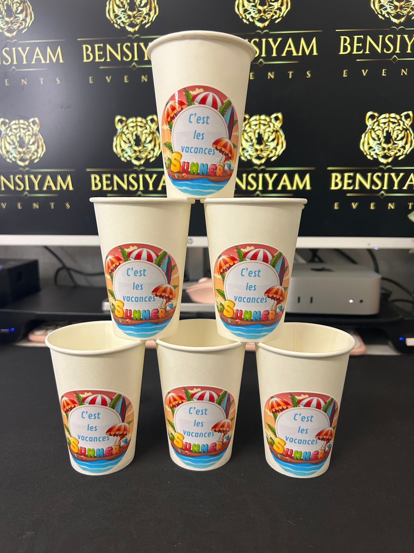 Goblets personnalisés x5