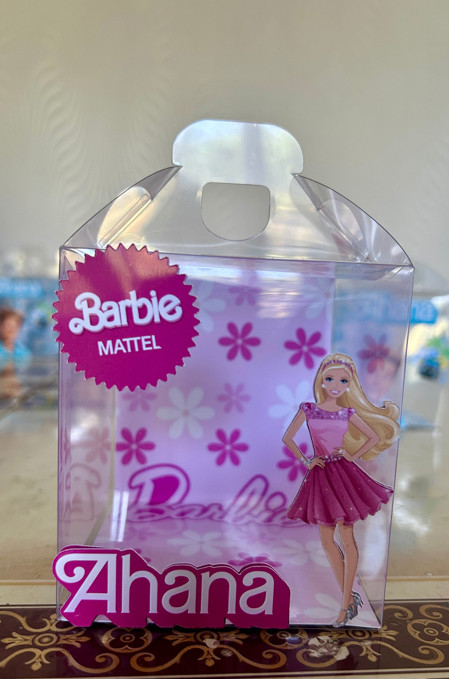 Boîte transparente, 3D